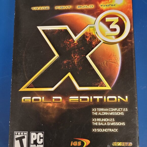 X 3 Gold Edition PC DVD GAME - Picture 1 of 3